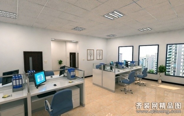 新型办公室装修图片欣赏，新型办公楼设计图