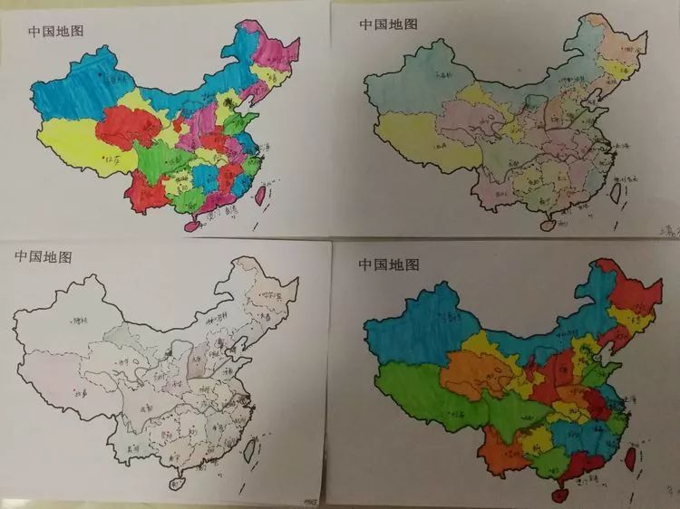 中国地图36个省的地图全图图片，中国地图三十六个省