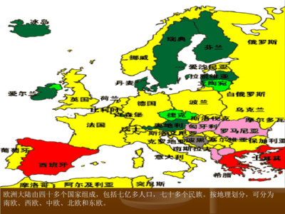 欧洲有多少个国家组成的，欧洲国家共有多少个