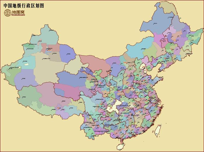 中国行政区划图手绘图，中国行政区划图手绘图美食类