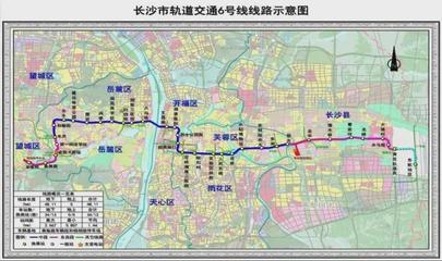 长沙地铁规划图，长沙地铁规划图高清 2030年