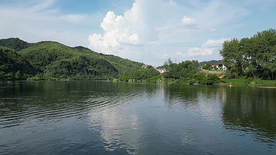 祖国大好河山简笔画，祖国大好河山简笔画图片 彩色