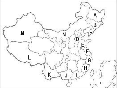 中国各省份行政地图，中国省份行政地图全图
