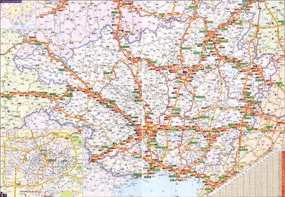 中国公路交通地图全图，中国公路交通地图全图高清版下载