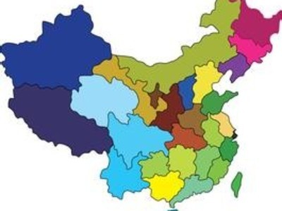 中国地图各省分布图黑白打印下载，中国地图各省图片分开