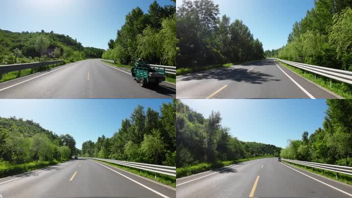 公路风景视频素材，公路风景视频素材无水印