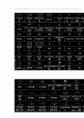 电线图纸标识怎么看，电线图纸符号大全