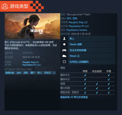 steam最后的生还者，steam最后的生还者叫什么