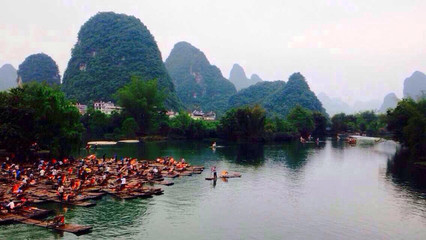 阳朔竹筏票抢不到，阳朔国庆节竹筏会不会涨价