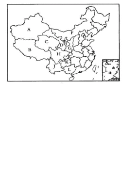 中国省级地图，中国省级地图及简称
