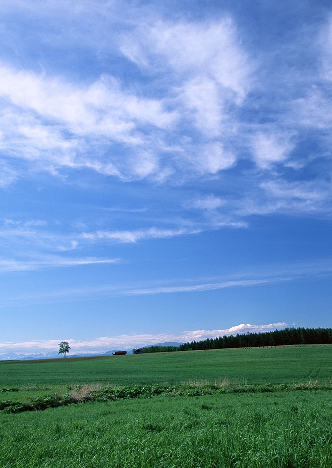 自然风景山水蓝天图片，自然风景图片壁纸 蓝天白云