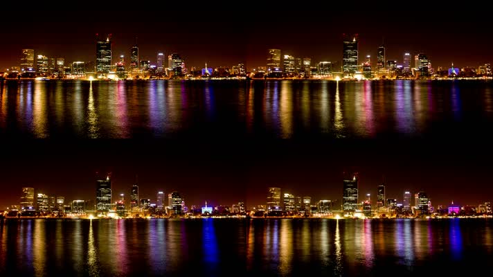 城市的夜景视频下载，城市夜景视频素材下载