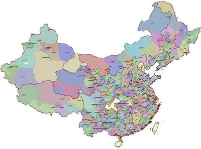 中国行政区的地图，中国行政区地图无字