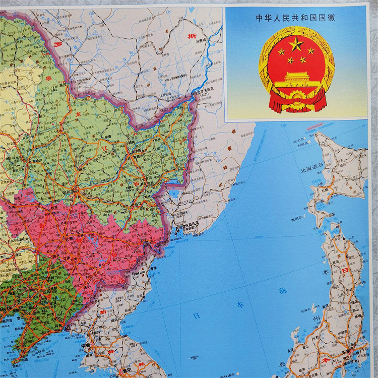 中华人民共和国地图全图，中华人民共和国地图全图高清版 交通