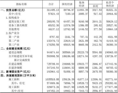 固定资产投资经济指标小知识，固定资产投资经济效益指标反映的是