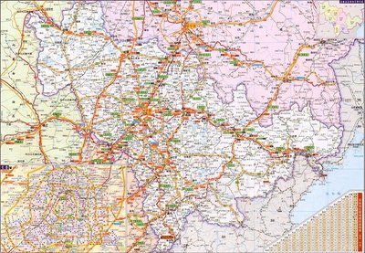 中国城市地图全图高清版，城市地图