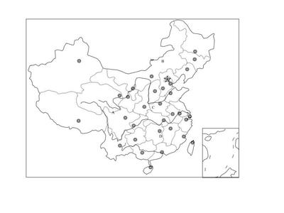 中国地图a4打印版空白，中国地图a4打印版空白百度网盘