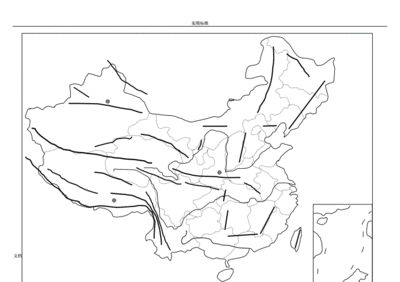 中国行政区地图空白，中国行政区地图空白轮廓图