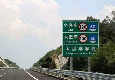 各类道路限速一览表，各种道路限速标准