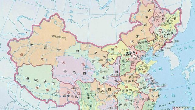 中国地图高清省份版图，中国地图全图可放大