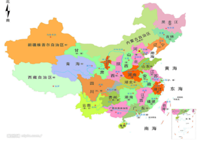 中国行政区地图绘画大全，中国行政区地图绘画大全图片