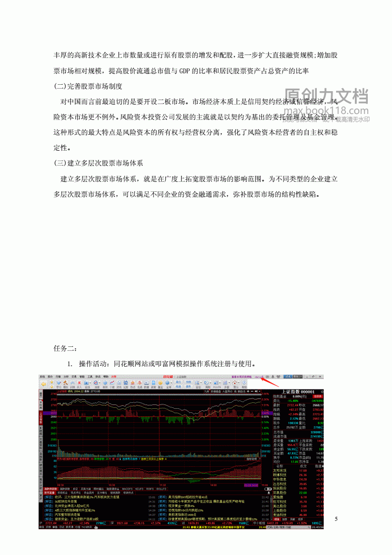 股票模拟投资专业知识培训，证券投资模拟炒股心得体会