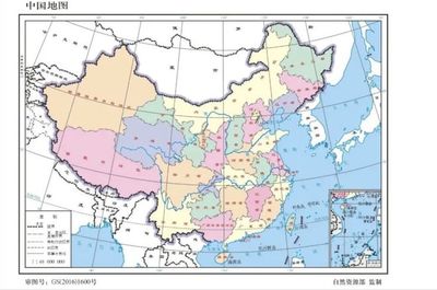 2023年版标准中国地图，2023年版标准中国地图发布山东烟台南山学院东