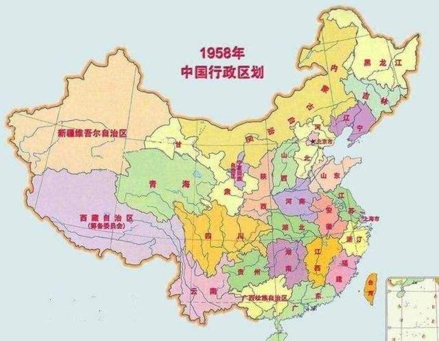 中国地图行政区划图简称，中国地图行政区域简记
