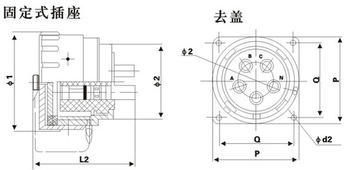 三相四线插头插座的接线方法图，三相四线插头怎么接线图解