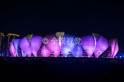 杭州奥体中心夜景观赏地点，杭州奥体中心几点开灯