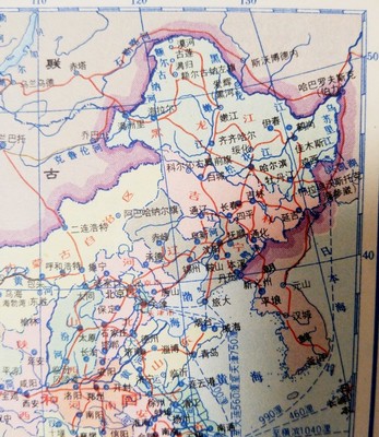 最新中国地图可放大东北，中国东北地图高清版可放大