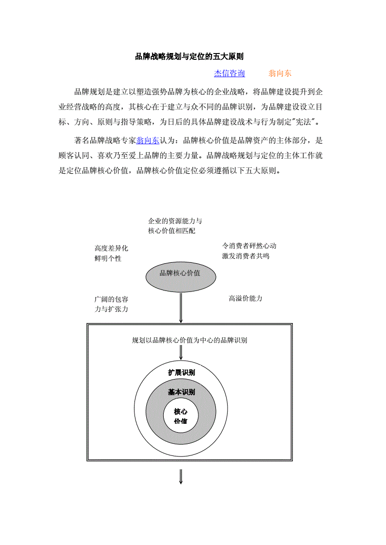 战略定位原则，战略定位原则主要包括