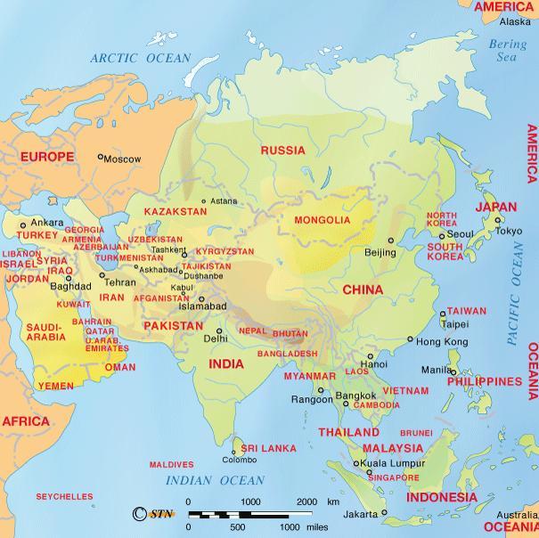 世界地图中英文对照版，世界地图英文版超清晰 手绘图