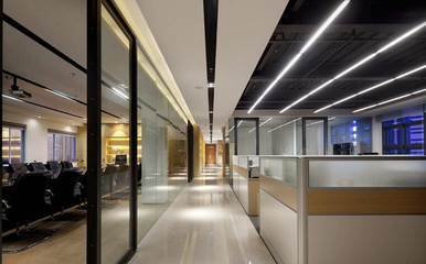 现代风格办公室装修效果图，现代风格办公家具图片