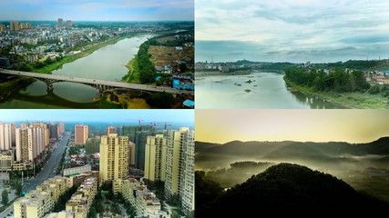 城市自然风景视频，城市自然风景视频素材