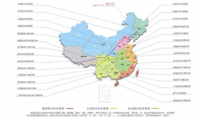 全国地图各省分布示意图图片，全国地图详细高清版 各省市