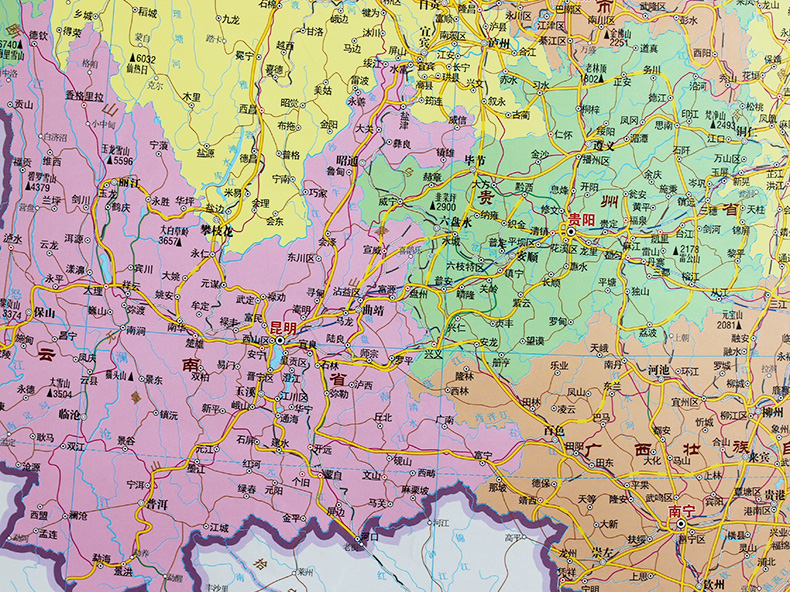 中国地图全图放大版全国，中国地图全图放大高清 清晰