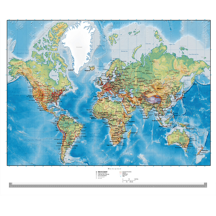 最新世界地图高清图片2022，最新世界地图高清版大图