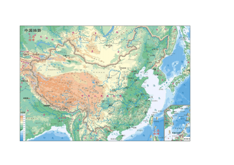 中国完整版地图，中国完整版地图电子版