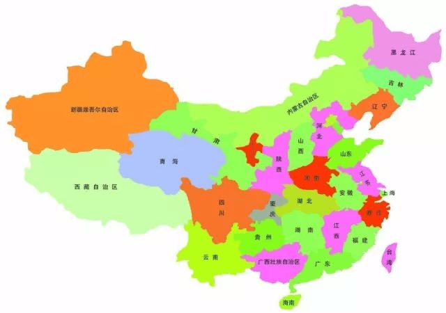 中国地图省份河南，中国地图 各省市 河南省