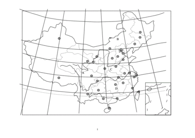 中国行政区全图图片，中国行政区划图高清 简图