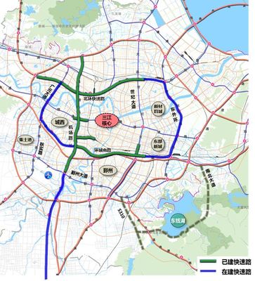 城市快速路图片高清，城市快速道路图片