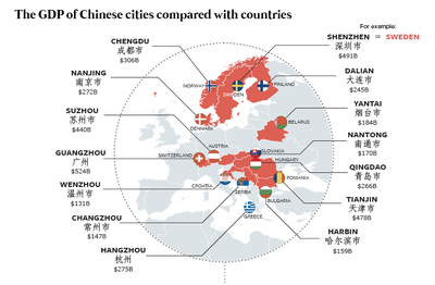中国GDP超过一万亿的城市，中国gdp超过一万亿的城市有哪些