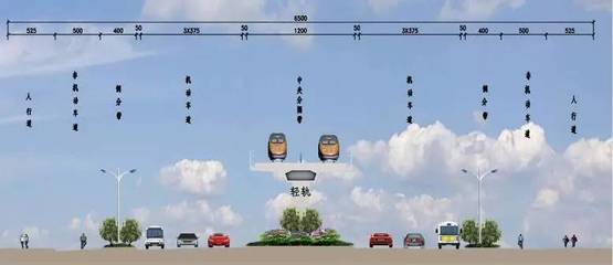 道路组成部分，道路主要组成部分及其作用