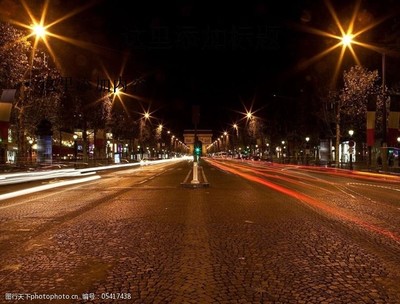 城市夜景图片真实路灯高清，城市夜景图片超清