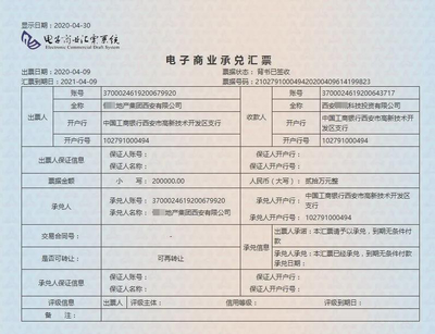 商业汇票的样式图，商业汇票是什么样子图片