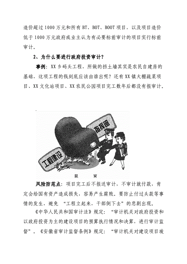 政府投资审计知识，政府投资审计的重要作用意义