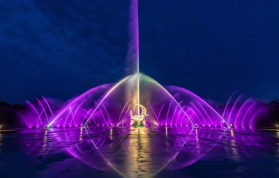 音乐喷泉水景灯光秀价格，音乐灯光喷泉的科学原理