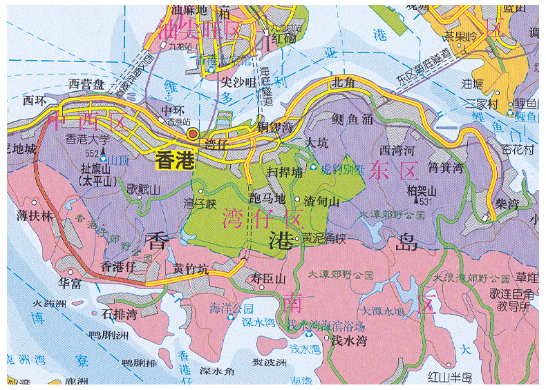 中国交通地图2023新版，中国交通地图全图可放大
