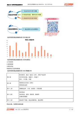 证券投资基础知识pdf，证券投资基础知识真题